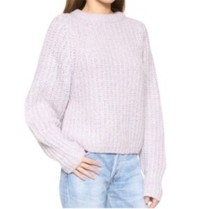 CLUB MONACO Daylina lavender Italian Yarn Sweater